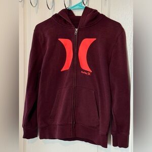 Hurley big boys hoodie Large